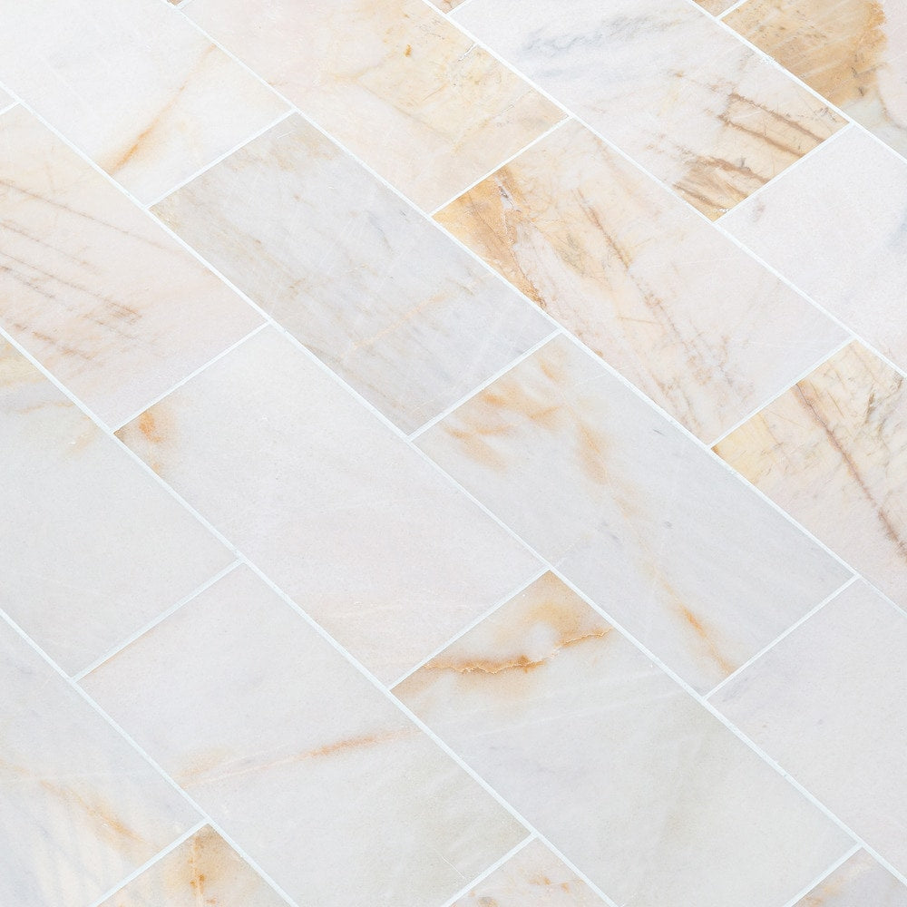 Giallo marble slab showcasing natural stone patterns and luxurious texture for elegant interior design