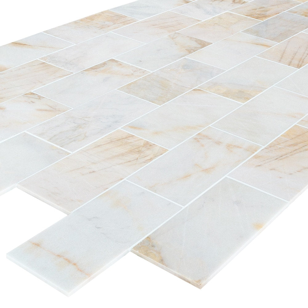 Giallo marble slab showcasing natural stone patterns and luxurious texture for elegant interior design