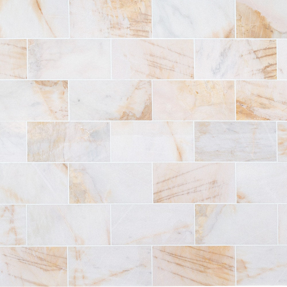 Giallo marble slab showcasing natural stone patterns and luxurious texture for elegant interior design