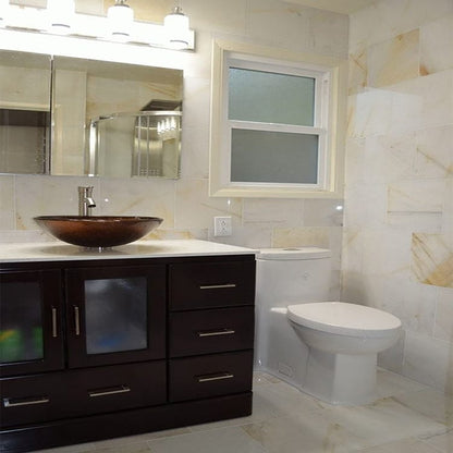 Giallo marble slab showcasing natural stone patterns and luxurious texture for elegant interior design