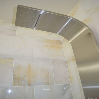 Giallo marble slab showcasing natural stone patterns and luxurious texture for elegant interior design