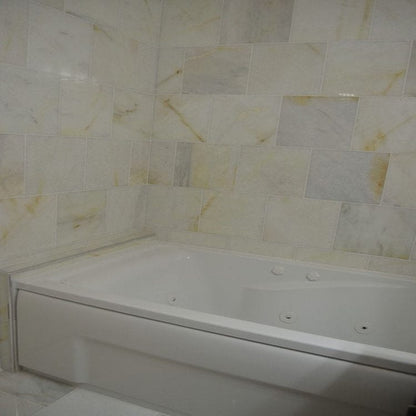 Giallo marble slab showcasing natural stone patterns and luxurious texture for elegant interior design