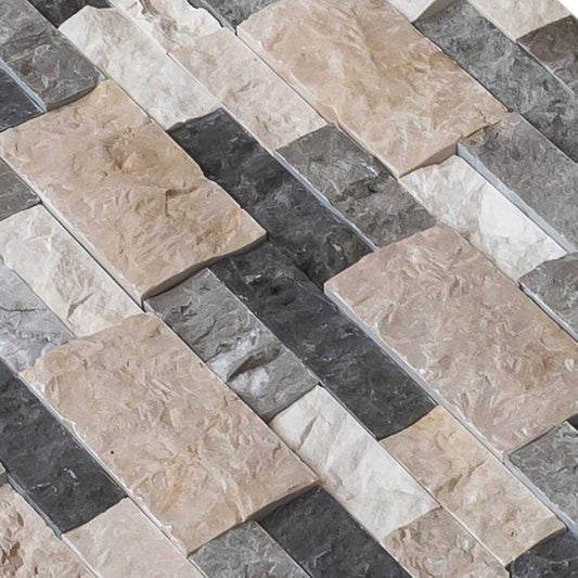 Elegant Tundra Gray 3D Marble design showcasing sophisticated surface texture perfect for modern interiors.