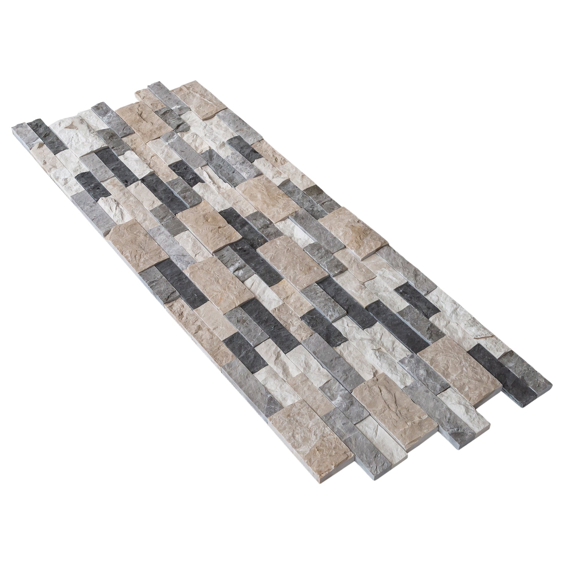 Elegant Tundra Gray 3D Marble design showcasing sophisticated surface texture perfect for modern interiors.