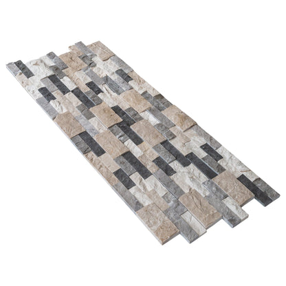 Elegant Tundra Gray 3D Marble design showcasing sophisticated surface texture perfect for modern interiors.