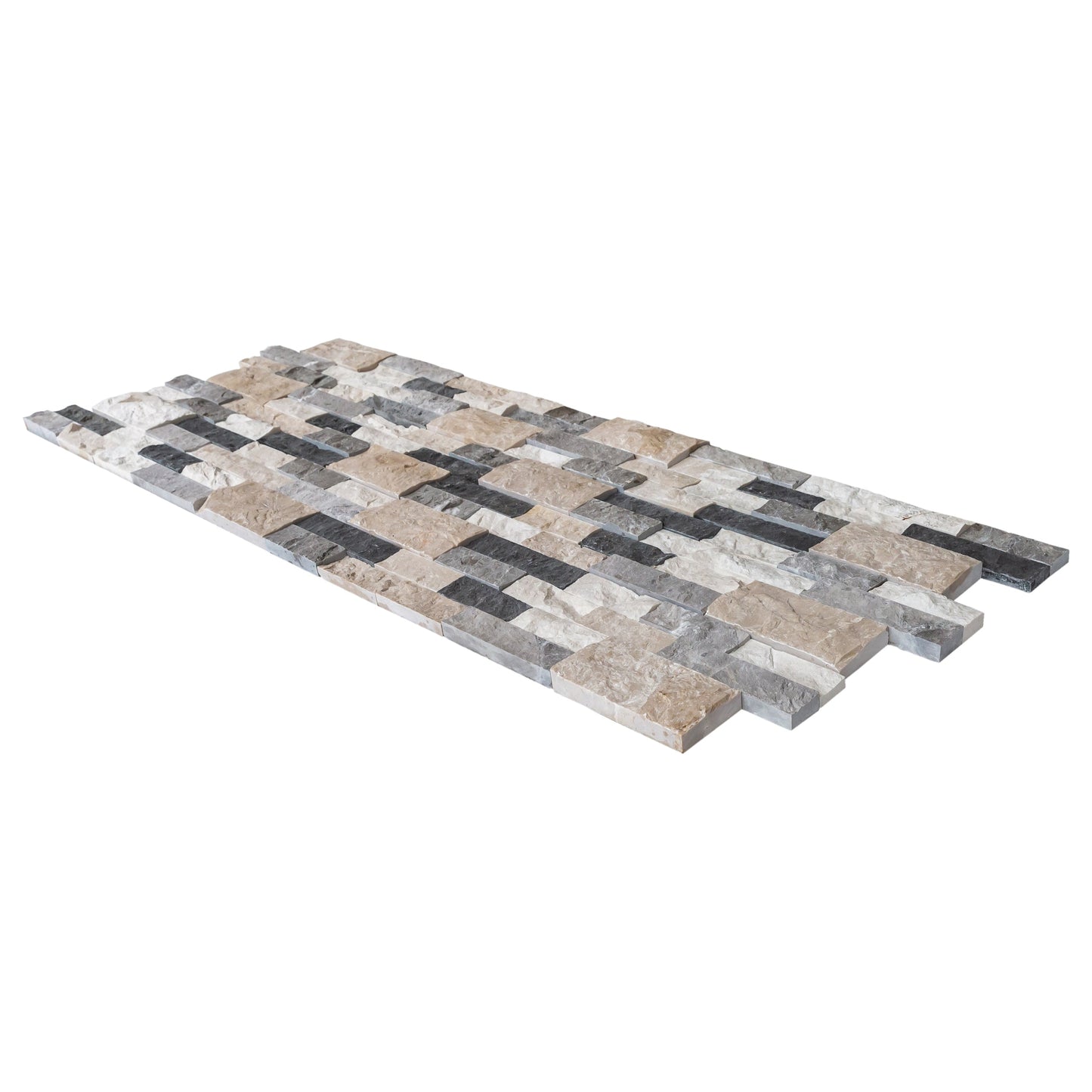 Elegant Tundra Gray 3D Marble design showcasing sophisticated surface texture perfect for modern interiors.