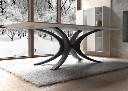 Sturdy matte black furniture designed for durability and elegant home decor.