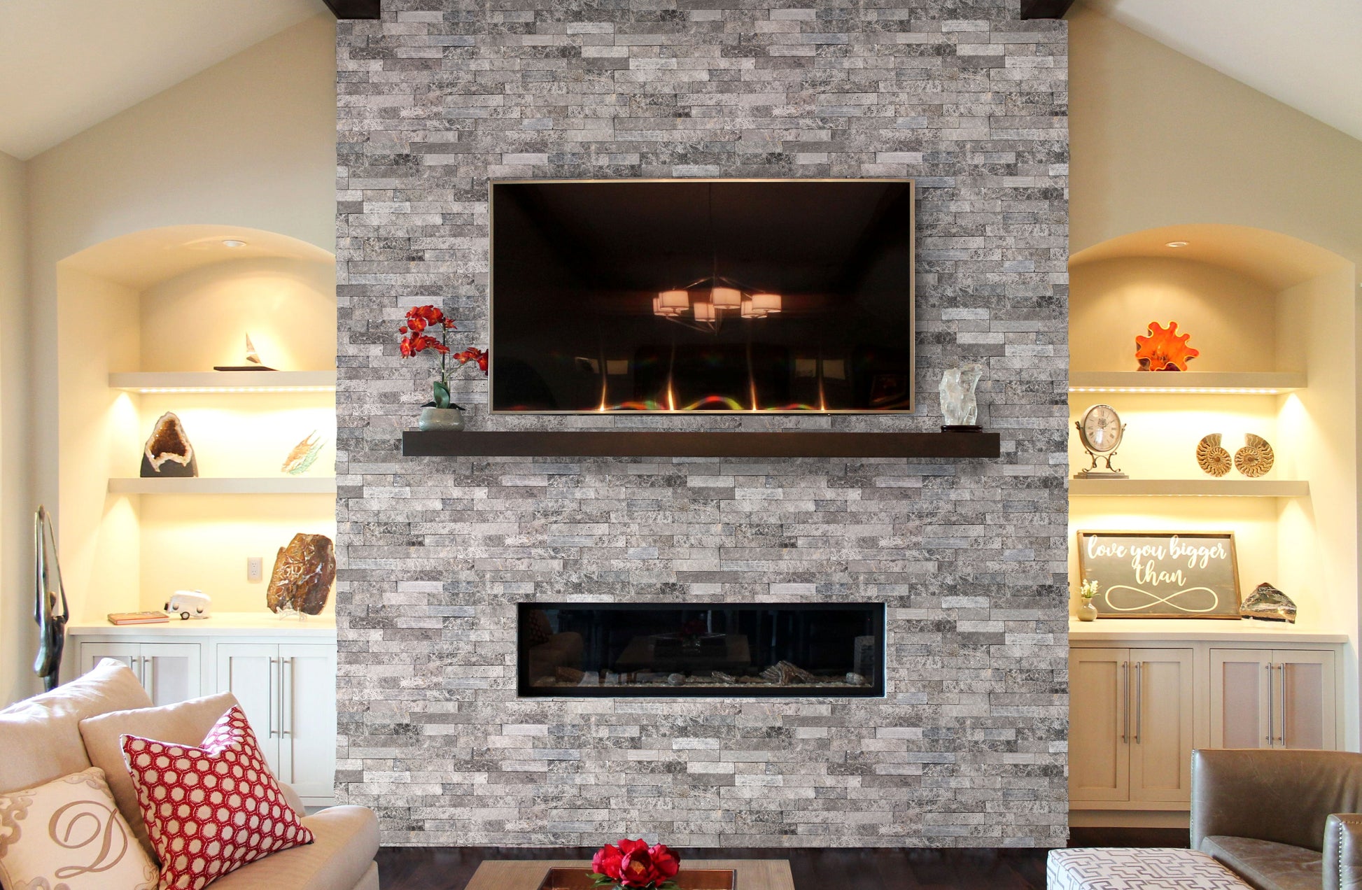 Elegant Ventana Gray 3D Marble surface showcasing intricate patterns and modern design aesthetics