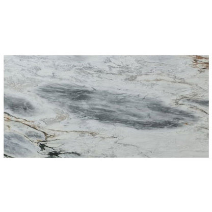 Exquisite Aqua White Exotic Marble slab showcasing elegant natural patterns for upscale interior design and architectural projects.