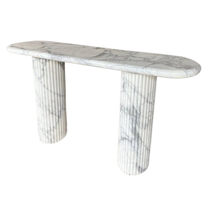 Elegant Arabescato marble surface showcasing exquisite natural veining and luxurious design for sophisticated interiors