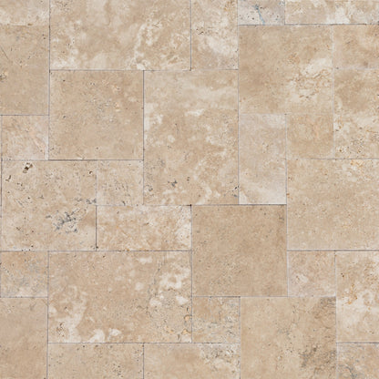 Premium quality travertine flooring with elegant natural stone finish for sophisticated interiors