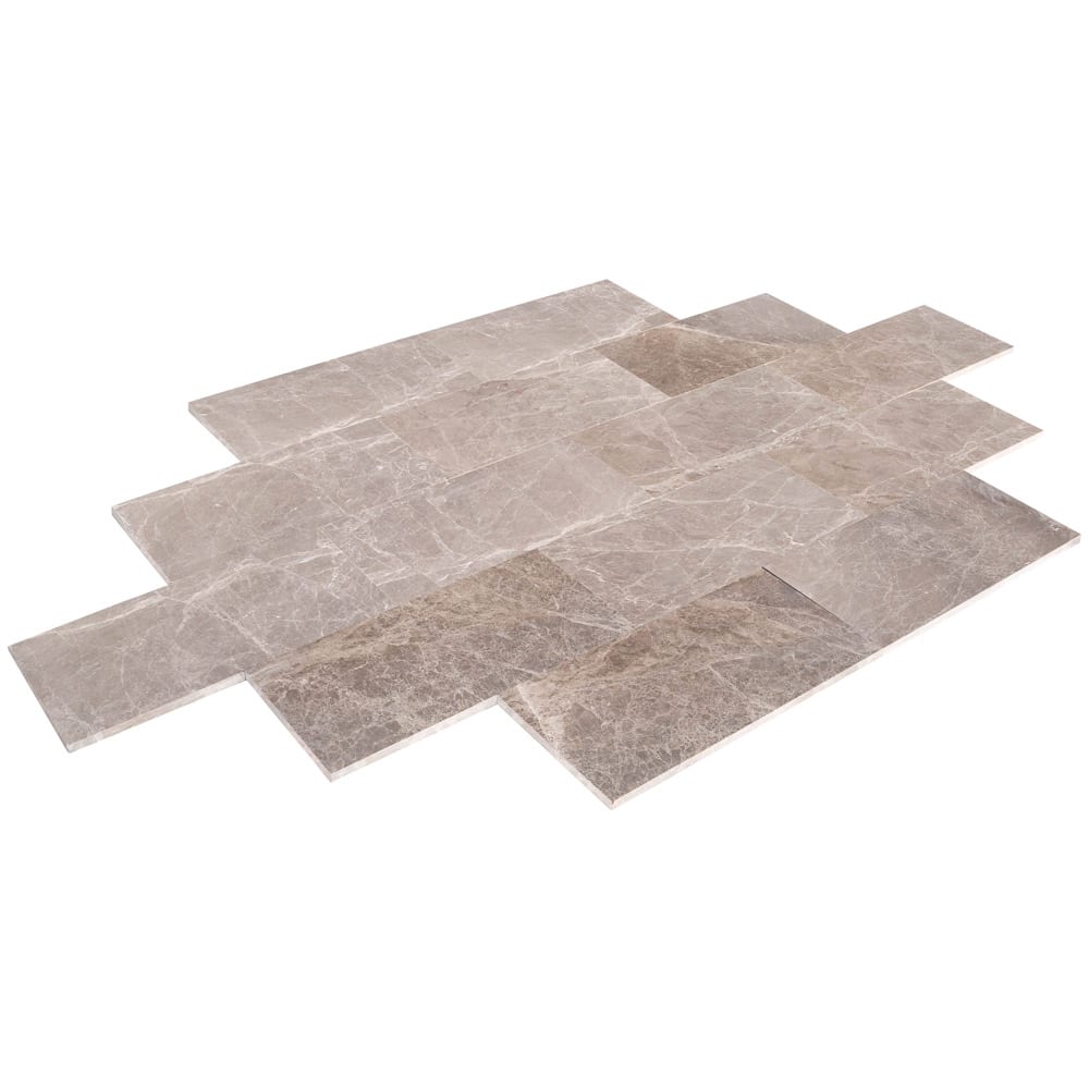 Atlantic Grey Marble Floor and Wall Tile Polished - Livfloors Collection.