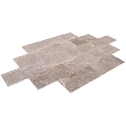 Atlantic Grey Marble Floor and Wall Tile Polished - Livfloors Collection.
