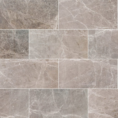 Atlantic Grey Marble Floor and Wall Tile Polished - Livfloors Collection.