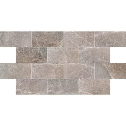 Atlantic Grey Marble Floor and Wall Tile Polished - Livfloors Collection.