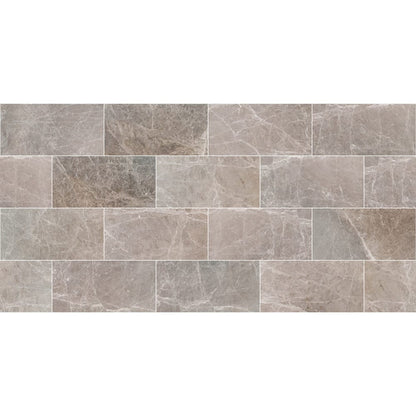 Atlantic Grey Marble Floor and Wall Tile Polished - Livfloors Collection.