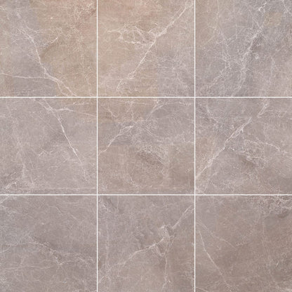 Atlantic Grey Marble Floor and Wall Tile Polished - Livfloors Collection.