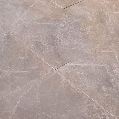 Atlantic Grey Marble Floor and Wall Tile Polished - Livfloors Collection.