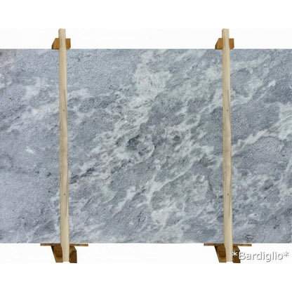 Elegant Bardiglio marble surface showcasing its unique veining and rich textures for sophisticated architectural design.