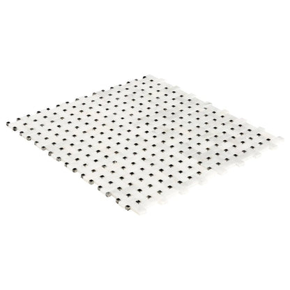Elegant Carrara White basketweave tile pattern showcasing classic design and timeless elegance