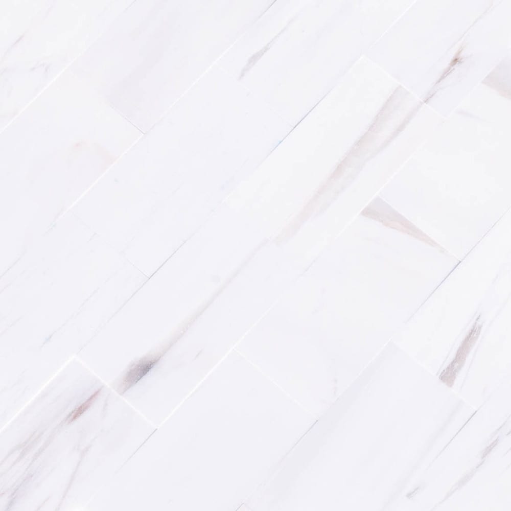Elegant Bianco Dolomite marble tile showcasing natural stone texture, perfect for sophisticated interior flooring and wall design.