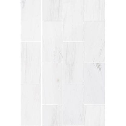 Elegant Bianco Dolomite marble tile showcasing natural veining and superior craftsmanship