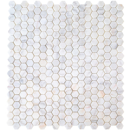 Elegant Bianco marble surface showcasing natural white veining for sophisticated interior design and architectural projects.