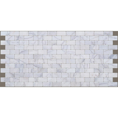 Elegant Bianco marble surface showcasing natural white veining for sophisticated interior design and architectural projects.