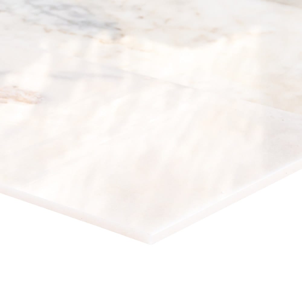Bianco Ibiza White Marble Floor and Wall Tile - Livfloors Collection.