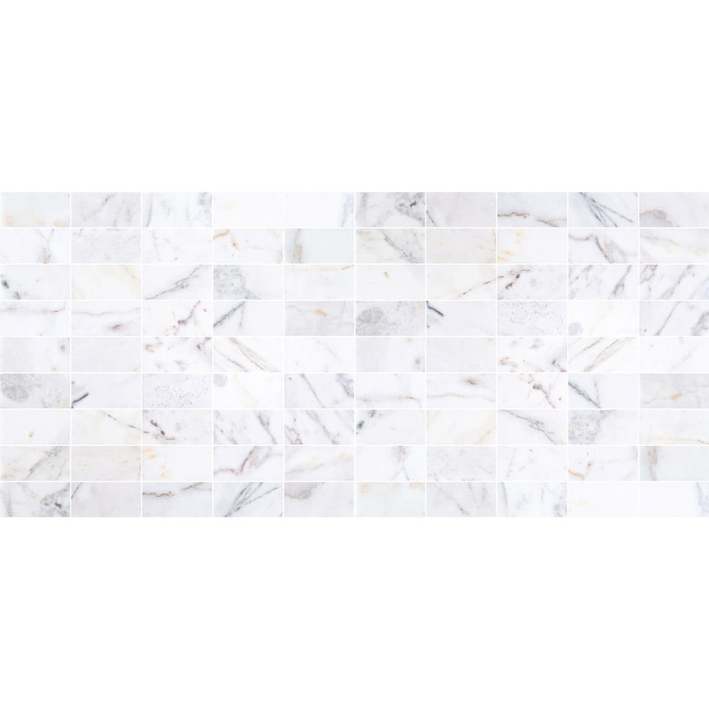 Bianco Ibiza White Marble Floor and Wall Tile - Livfloors Collection.
