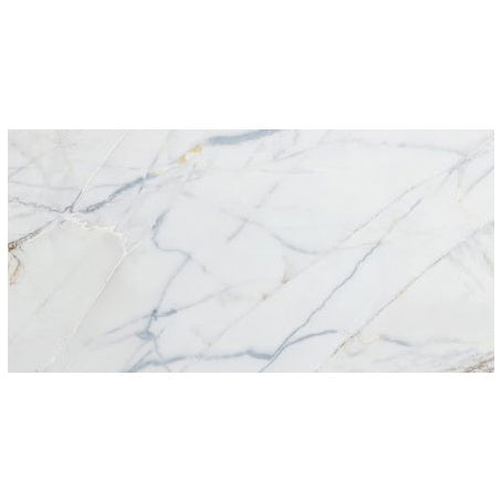 Bianco Rigata Exotic Marble Polished Floor and Wall Tile - Large Format - Livfloors Collection.
