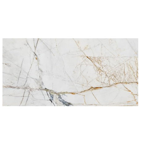 Bianco Rigata Exotic Marble Polished Floor and Wall Tile - Large Format - Livfloors Collection.