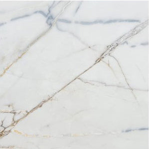 Bianco Rigata Exotic Marble Polished Floor and Wall Tile - Large Format - Livfloors Collection.