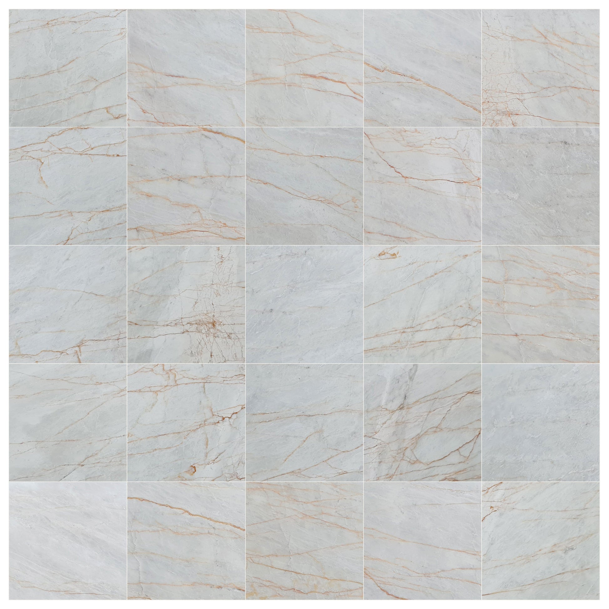Bianco Venato Exotic Marble Polished Floor and Wall Tile - Large Format - Livfloors Collection.