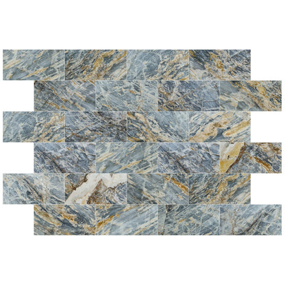 Blue Lagoon Dolomite Marble showcasing exquisite natural stone surfaces for elegant interior design applications.