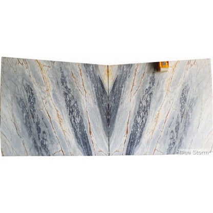 Blue Storm polished marble floor showcasing elegant natural stone patterns for luxurious interior design