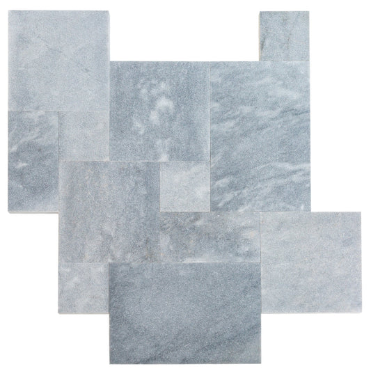 High-quality Bluestone and Marble tiles showcasing elegant natural stone textures for premium interior and exterior design