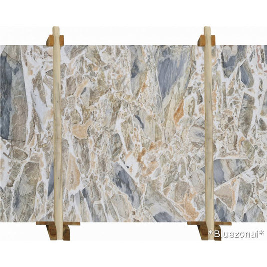Polished marble surface showcasing elegant texture and high-quality craftsmanship for interior design