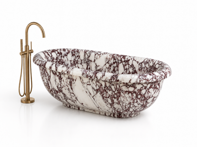 Calacatta Marble Bathtub 73"