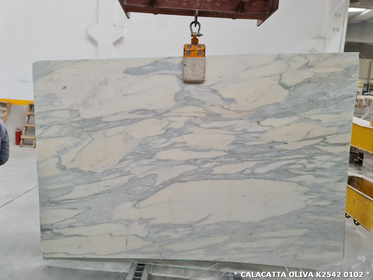 High-quality Calacatta Marble slab showcasing elegant luxury in interior design for sophisticated home decor