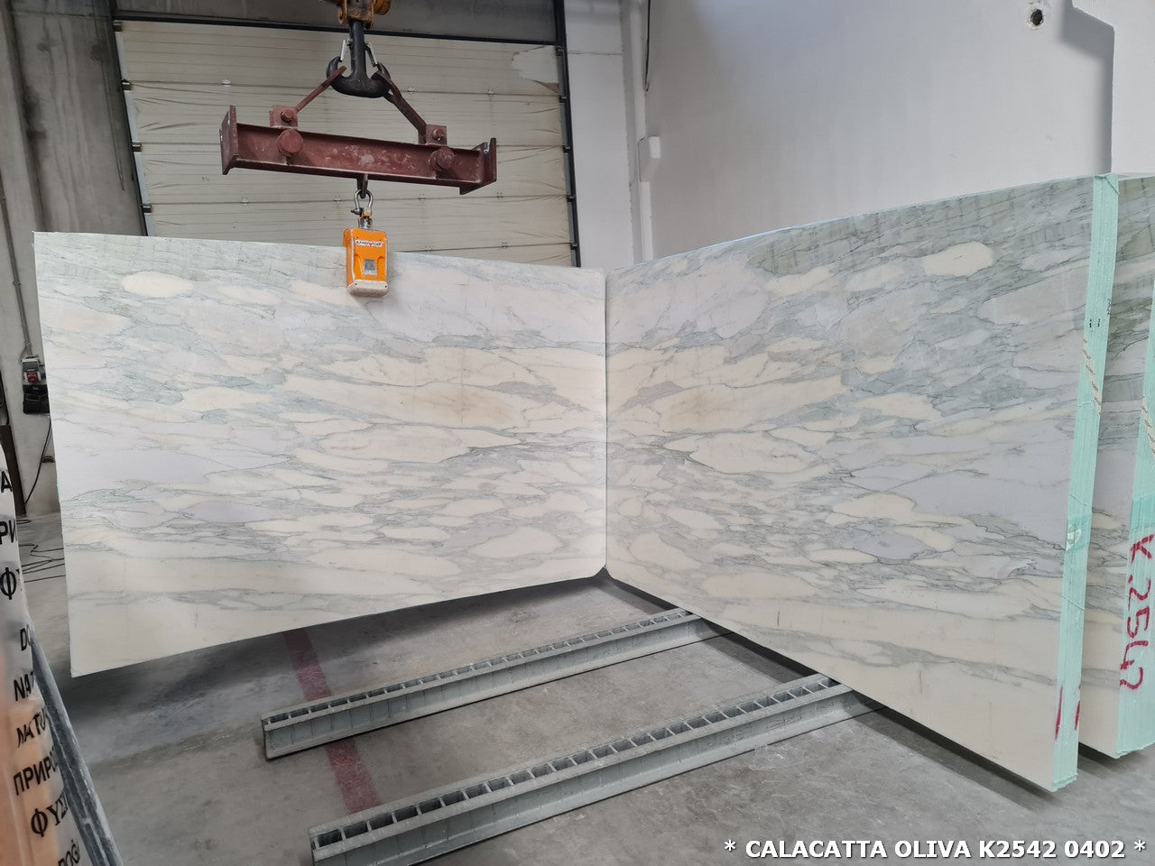 High-quality Calacatta Marble slab showcasing elegant luxury in interior design for sophisticated home decor