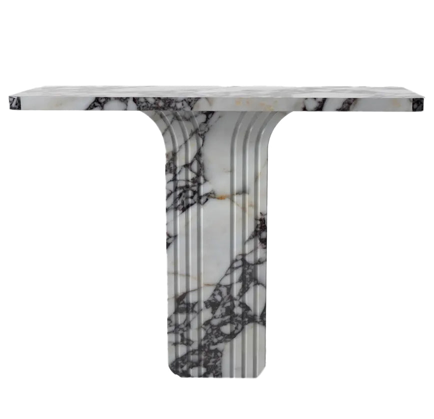 Elegant Calacatta Viola marble design showcasing luxury and sophistication for premium interior spaces