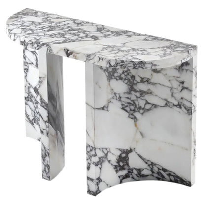 Elegant Calacatta Viola marble surface featuring unique veining patterns in high-quality stone design