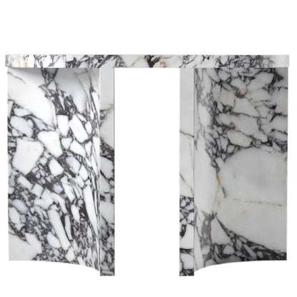 Elegant Calacatta Viola marble surface featuring unique veining patterns in high-quality stone design
