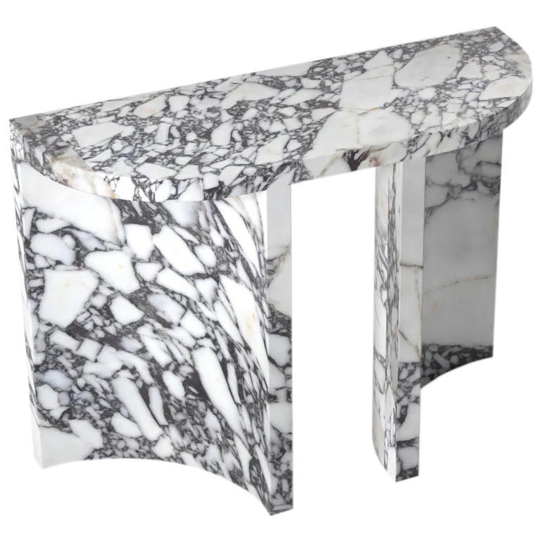 Elegant Calacatta Viola marble surface featuring unique veining patterns in high-quality stone design