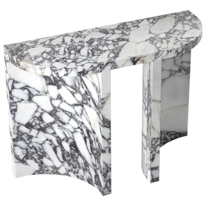 Elegant Calacatta Viola marble surface featuring unique veining patterns in high-quality stone design