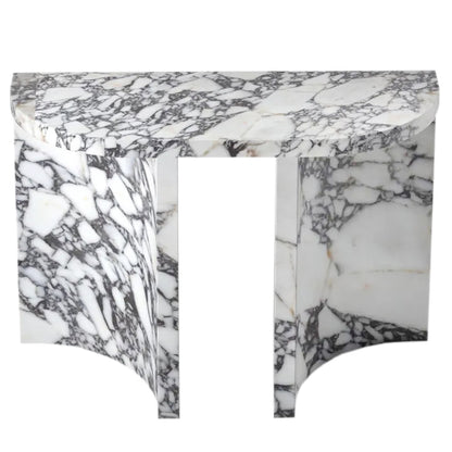 Elegant Calacatta Viola marble surface featuring unique veining patterns in high-quality stone design