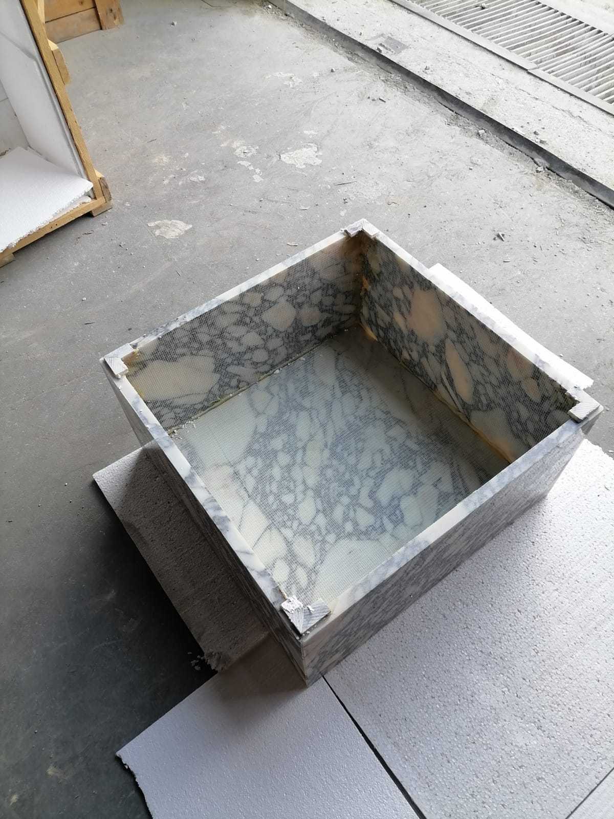 Calacatta Viola coffee table with elegant marble design, perfect for sophisticated living room decor