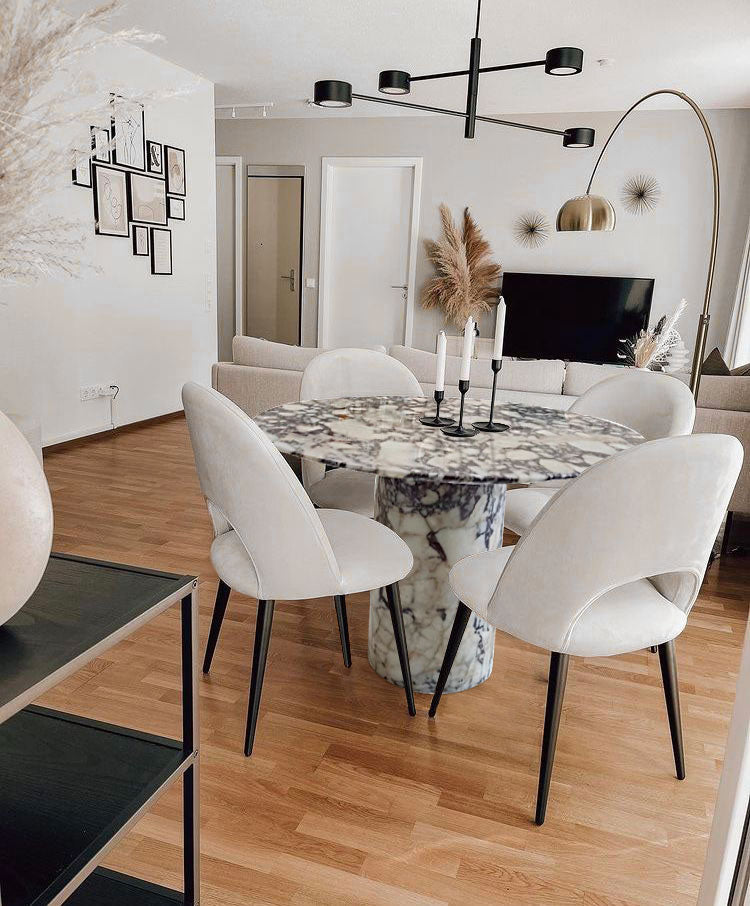 Elegant Calacatta Viola marble design showcasing luxury and timeless beauty for upscale interiors.