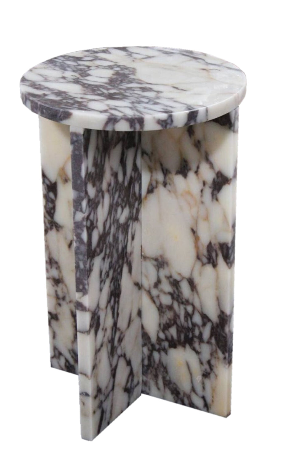 Elegant Calacatta Viola marble slab showcasing its unique veining and polished finish for luxurious interior design.